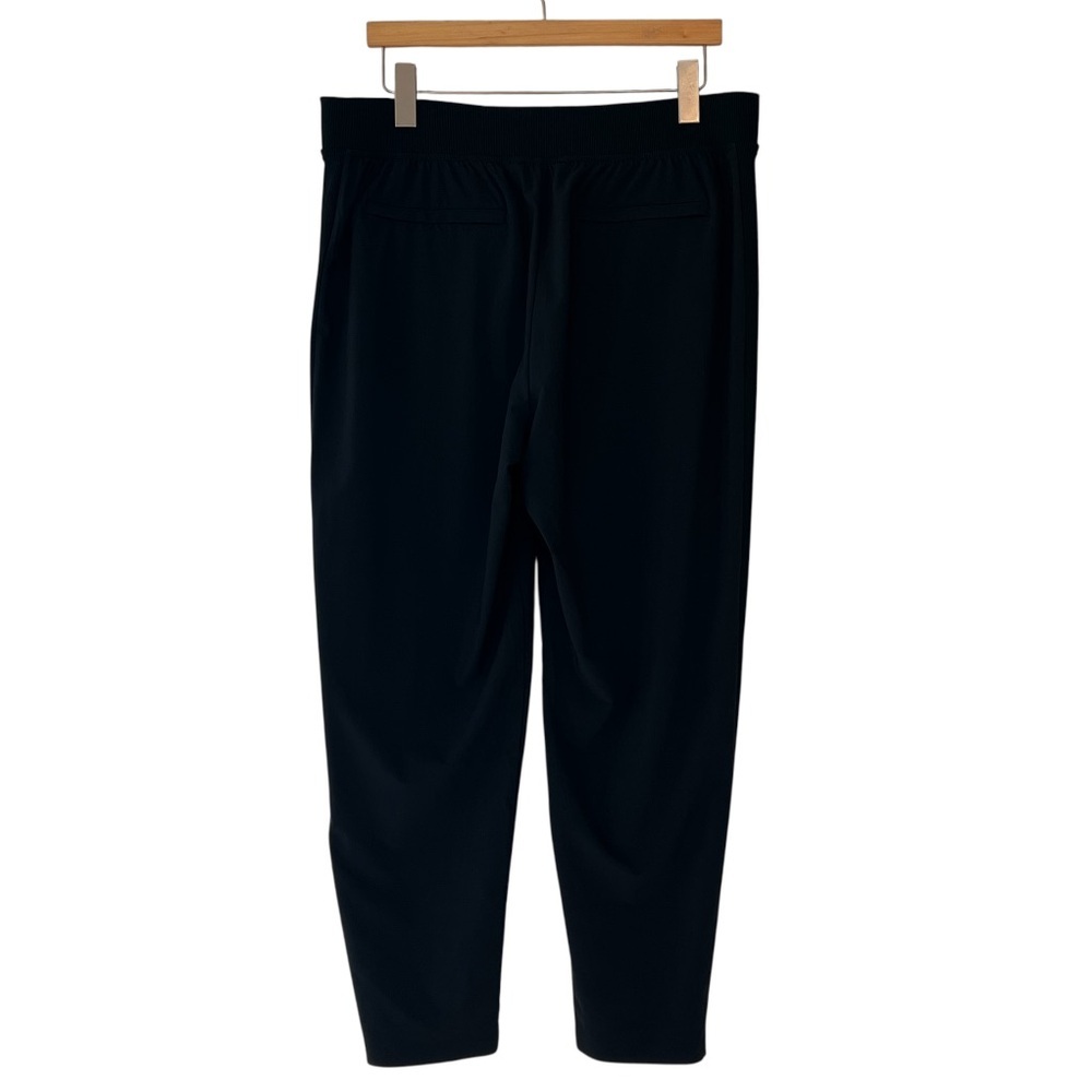 Athleta Brooklyn Ankle Pant Black Featherweight Stretch Size 14 - Picture 6 of 12